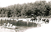 Postcards - 1950's: Camp Sancta Maria - Riding Horseback